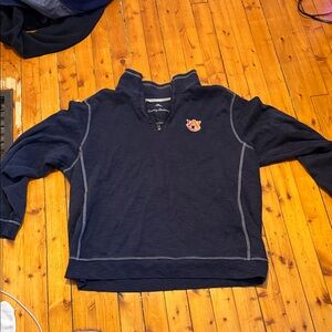 NFL Navy Blue Zip Up Sweater